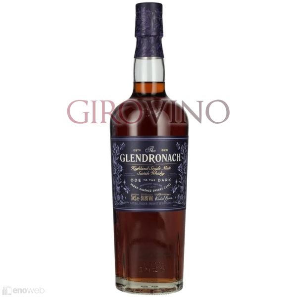 The Glendronach, Scotch Whisky Highland Single Malt Ode to the Dark Pedro Ximénez Sherry Casks, 700 ml