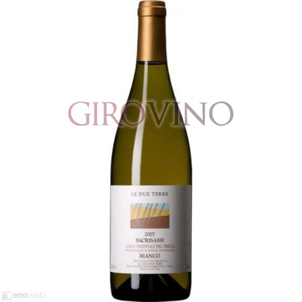 Le Due Terre, Sacrisassi Bianco 2021, 750 ml