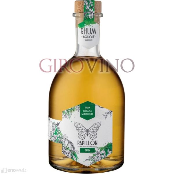 Papillon, Rum Agricole Guadeloupe Brun, 700 ml