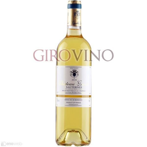 Château Gravas, Sauternes Château Gravas 2024, 750 ml