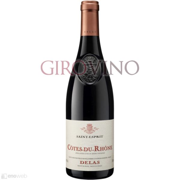 Delas, Côtes du Rhône Rouge Saint-Esprit 2023, 750 ml