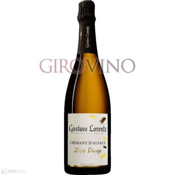 Gustave Lorentz, Crémant d'Alsace Zéro Dosage 2022, 750 ml