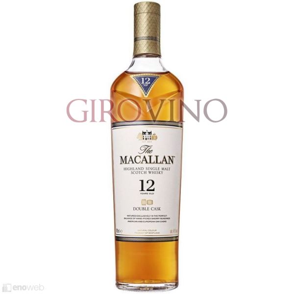 The Macallan, Scotch Whisky Highland Single Malt Double Cask Matured 12 YO, 700 ml