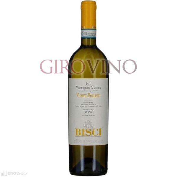 Bisci, Verdicchio di Matelica Vigneto Fogliano 2022, 750 ml