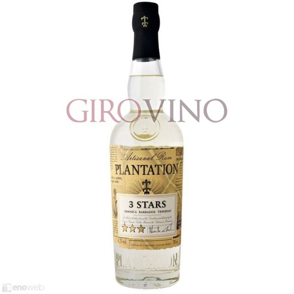 Planteray & Plantation, Rum Jamaica Barbados Trinidad 3 Stars, 700 ml