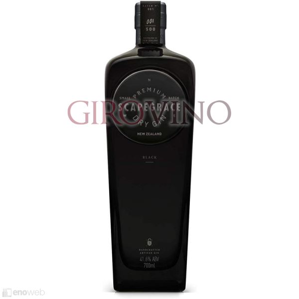 Scapegrace, Gin Black Premium Small Batch, 700 ml