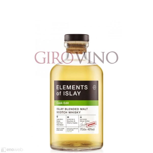 Elements of Islay, Scotch Whisky Islay Blended Malt Cask Edit, 700 ml